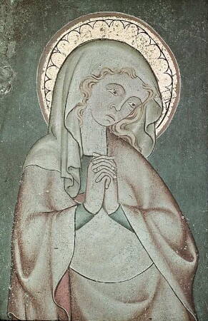 Christus am Kreuz mit Maria und Johannes