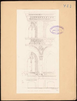 Ospedale Maggiore di Milano, Mailand: Fassadendetail
