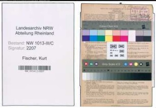 Entnazifizierung Kurt Fischer , geb. 10.03.1921 ()