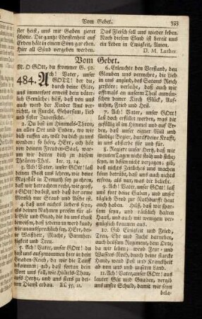 333-344, Vom Gebet (484. - 497.)