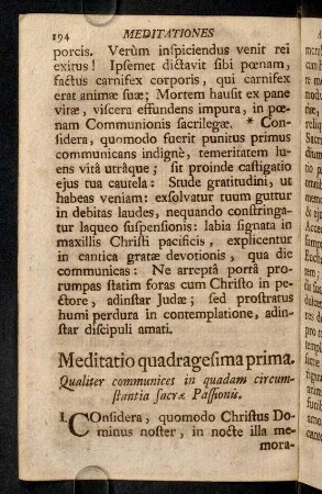 194-200, Meditatio quadragesima prima