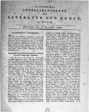 Landesherrliche Verordnungen.