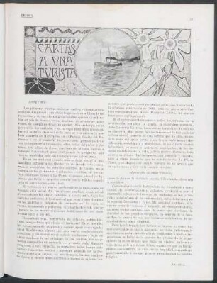 Cartas a una turista