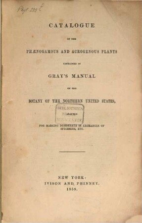 A manual of the botany of the Northern United States. 2