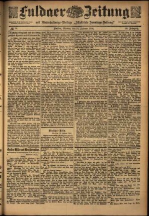 Ausgabe vom Montag, den 17. Februar 1902.