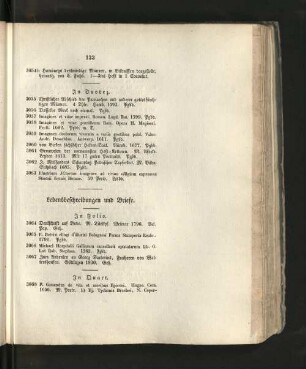 Lebensbeschreibungen und Briefe