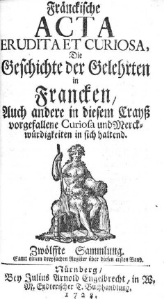 Zwölffte Sammlung.