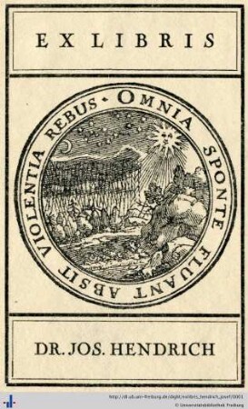 [Provenienz]: Hendrich, Josef
