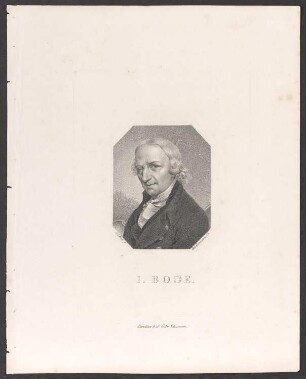 Porträt Johann Elert Bode (1747-1826)