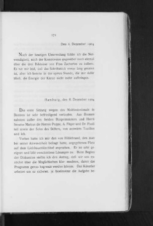 Den 6. Dezember 1904