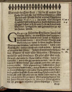 [Christliche Leich-Predigt.]