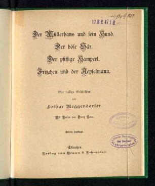 Der Müllerhans und sein Hund
