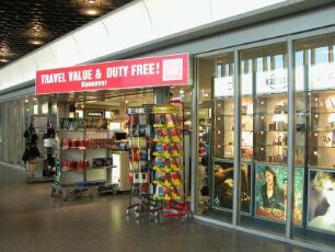 Shop, Abflugbereich Flughafen Hannover - Langenhagen