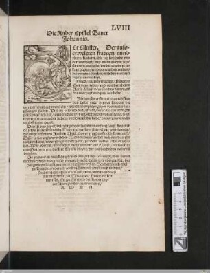 Die Ander Epistel Sanct Johannis