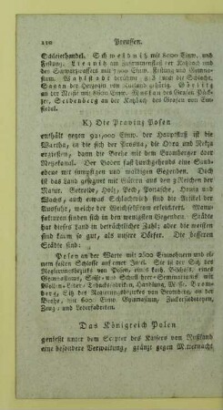 Das Königreich Polen