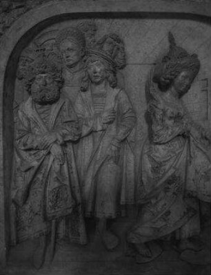 Bamberg: Reliefs im Inneren des Domes