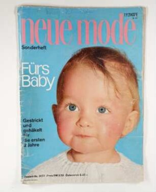 Neue Mode – Sonderheft: Fürs Baby 10/67