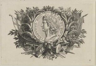 Bildnis des Ludovicus XIIII., König von Frankreich