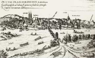 Ansicht von Frankfurt an der Oder
