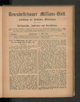 15. März 1916. Nr. 3.