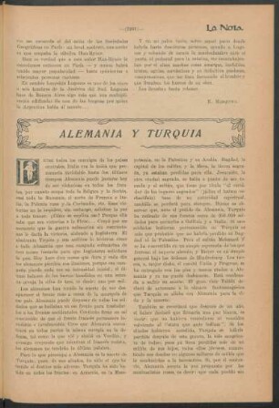 Alemania y Turquia