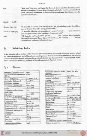 35. Selektiver Index