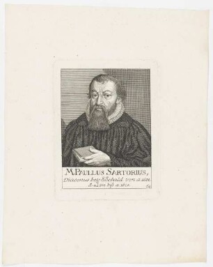 Bildnis des Paullus Sartorius