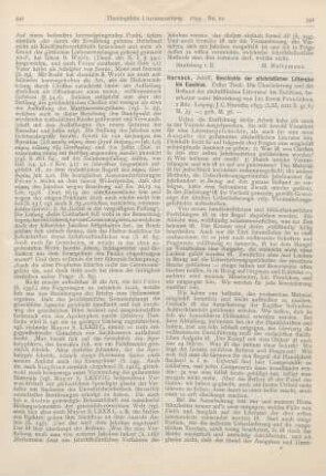 542-543 Geschichte der altchristlichen Litteratur bis Eusebius. Erster Theil: Die Überlieferung und der Bestand der altchristlichen Litteratur bis Eusebius. 2 Bde