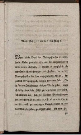 Vorrede zur neuen Auflage.