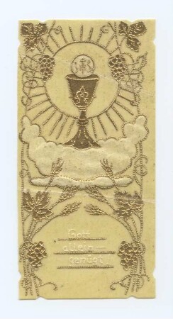"Gott allein - genügt!" (kleines Andachtsbild)