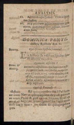 Dominica Pentecostes ...