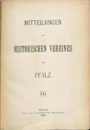 Der Hof- und Staatsdienst im ehemaligen Herzogtume Pfalz-Zweibrücken von 1444 - 1604