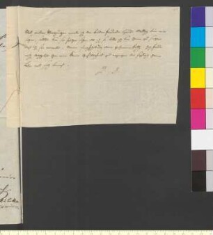 Brief von Schopenhauer, Johanna Henriette an Goethe, Johann Wolfgang von