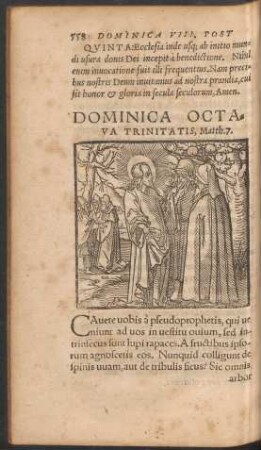 Dominica Octava Trinitatis ...