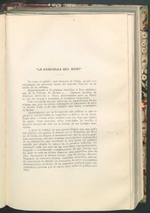 "La fanciulla del west"