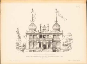 Logengebäude, Berlin: Vorderansicht (aus: Architekt. Rundschau, hrsg.v. Eisenlohr & Weigle, 1894)