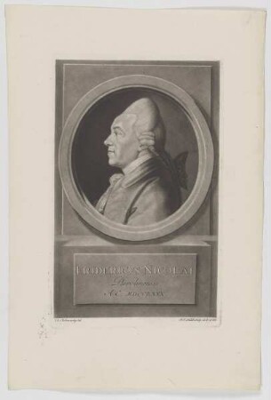 Bildnis des Fridericvs Nicolai