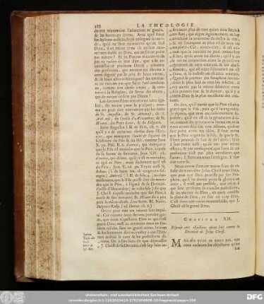 Chapitre XII. Réponse aux obiections qu'on fait contre la Divinité de Jesus Christ.