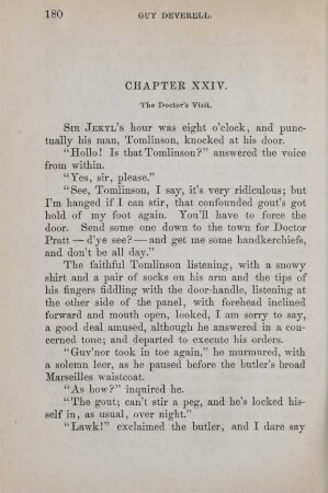 Chapter XXIV. The Doctor's visit
