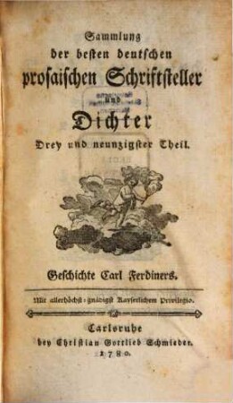 Geschichte Carl Ferdiners, 3,1