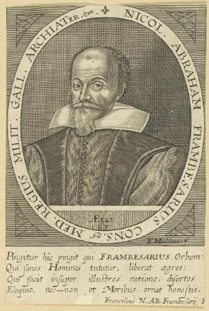 Bildnis des Nicol. Abraham Frambesarius