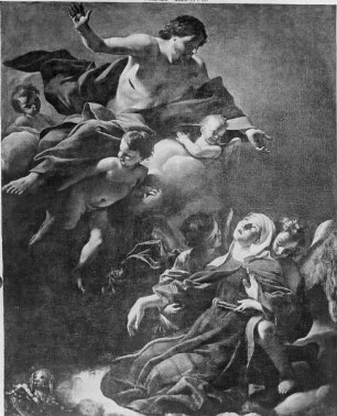 Verzückung der heiligen Margareta von Cortona