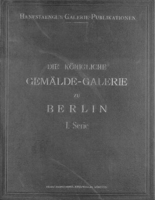 Die königliche Gemälde-Galerie und die gräflich Raczynski'sche Kunstsammlung zu Berlin, 1 = 20,1