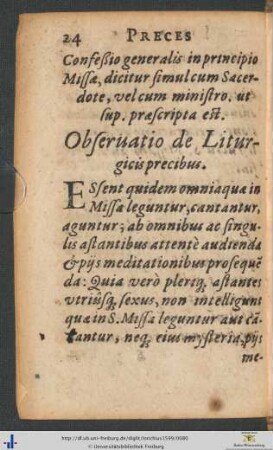 Preces Liturgicæ