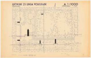 Volkspark: Höhen 1:1000