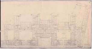 Reichsluftfahrtministerium, Berlin: Grundriss 1:200 (Sockelgeschoss)