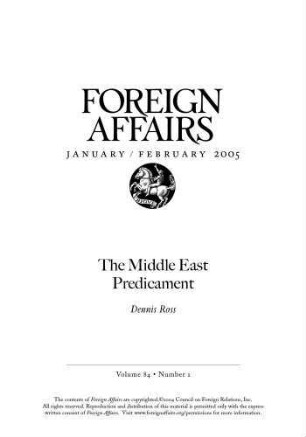 84: The Middle East predicament