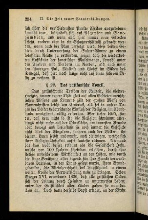 234-243, § 22. Das vatikanische Concil