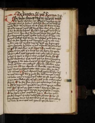 Jordanus de Quedlinburgo. Schneyer 3, 847 Nr. 399