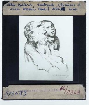 Kollwitz, Zuhörende (Druck, Kn 237 II)